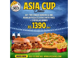 Pizza 363 Offers Asia Cup Deal 6 For Rs.1390/-image-1325